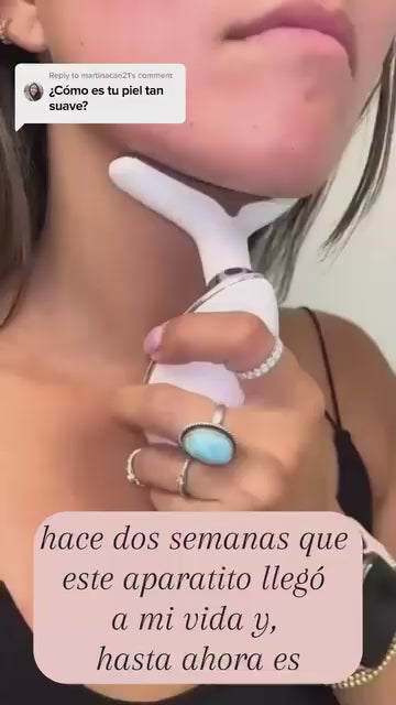 Masajeador Facial Reafirmante con Tecnología EMS – Efecto Spa en Casa